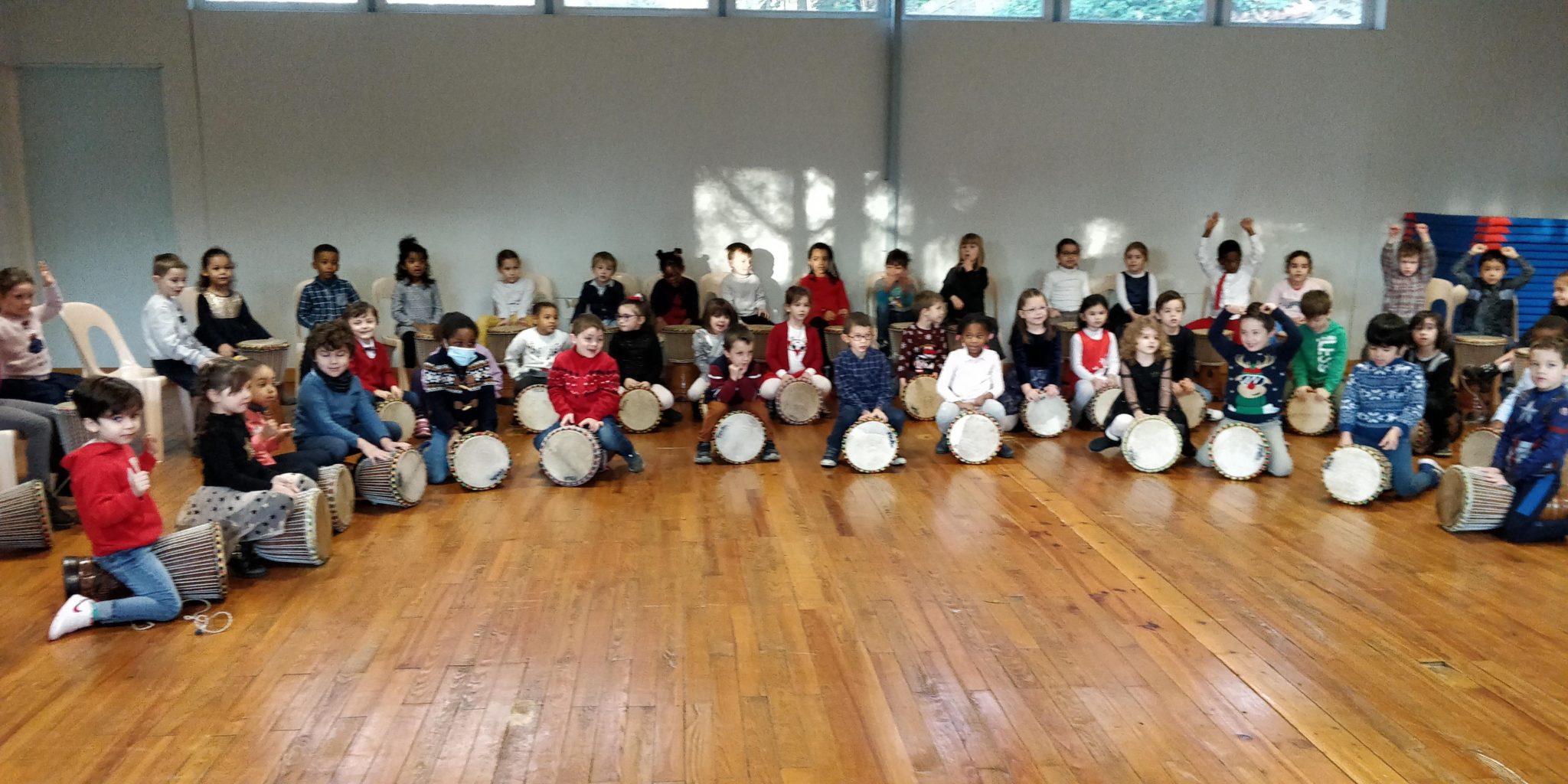 Djembé  lors de la fête des familles